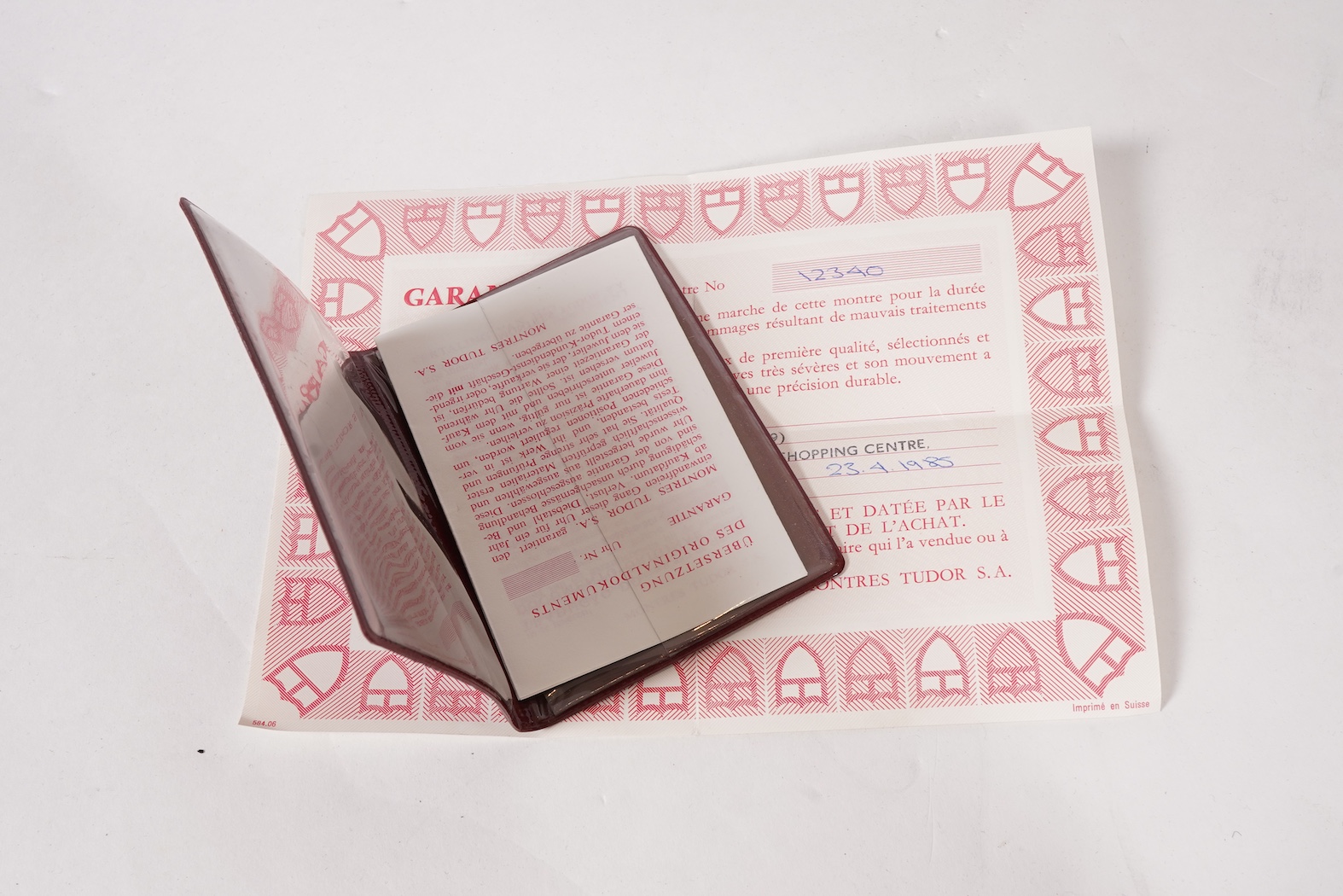 A gentleman's mid 1980's stainless steel Tudor Oyster Prince self-winding rotor wrist watch, on a stainless steel Tudor bracelet